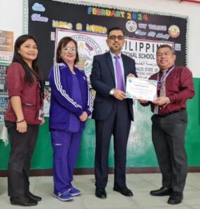 Certificate of Appreciation