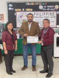 Certificate of Appreciation